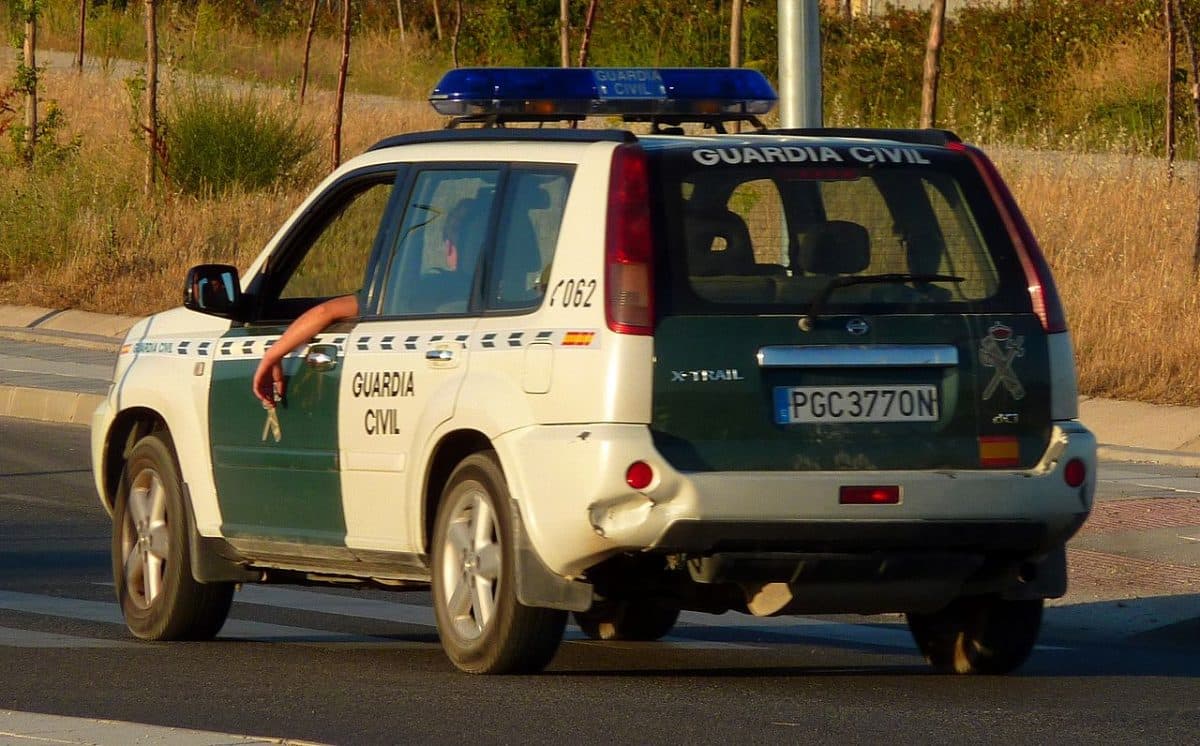 Coche de la Guardia Civil