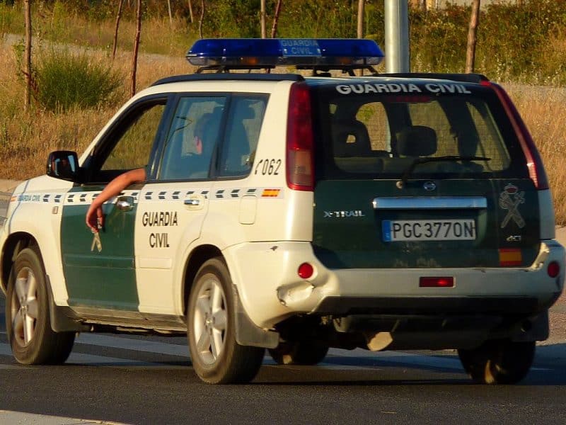 Coche de la Guardia Civil