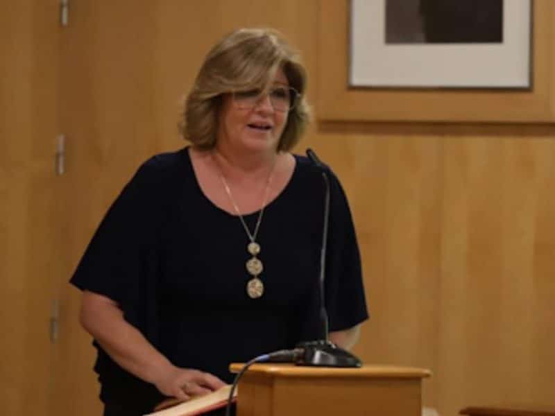 La alcaldesa de Gelves Isabel Herrera.