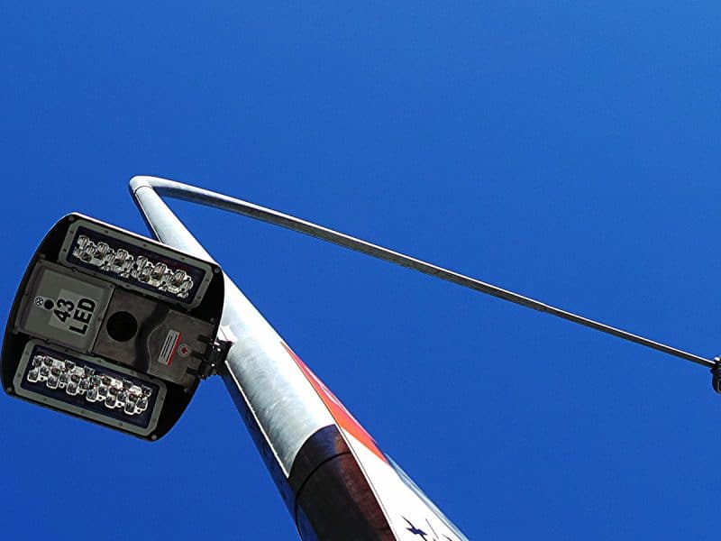 Ejemplo de farola con tecnología LED. Foto de Theen Moy