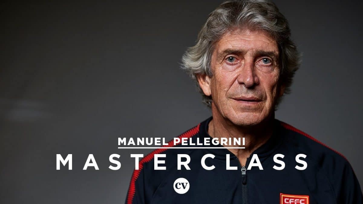 Previsualización de la masterclass de Pellegrini publicada por "The Coaches' Voice en español"