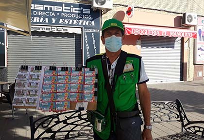 Luis ha sido el vendedor que ha repartido los millones en Puebla del Río.
