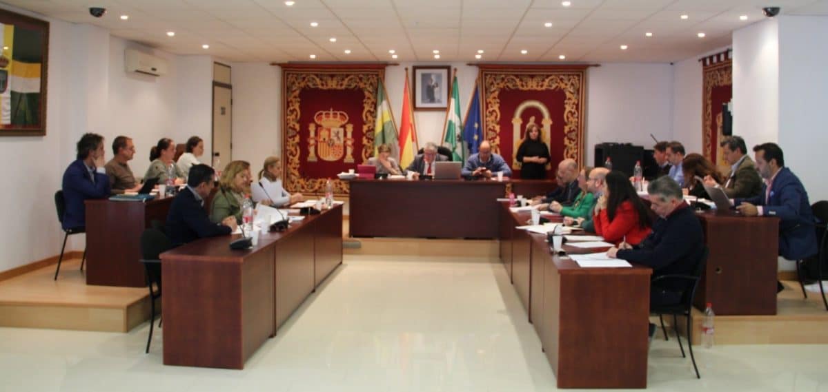 Pleno del Ayuntamiento de Bormujos.
