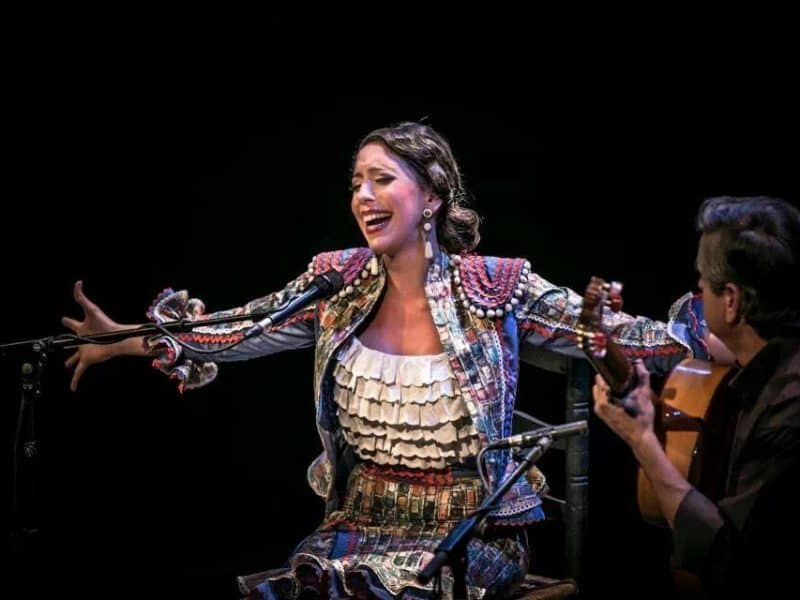 Tamara Aguilera, cantaora de la Puebla del Río nacida en 1989.