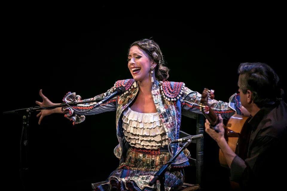 Tamara Aguilera, cantaora de la Puebla del Río nacida en 1989.