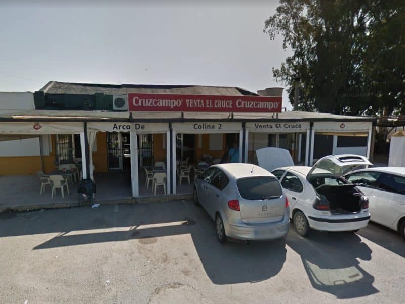 Venta El Cruce, a 10 kilómetros de la Puebla, donde Victoriano Gómez daba de comer exquisitos platos típicos de la zona.