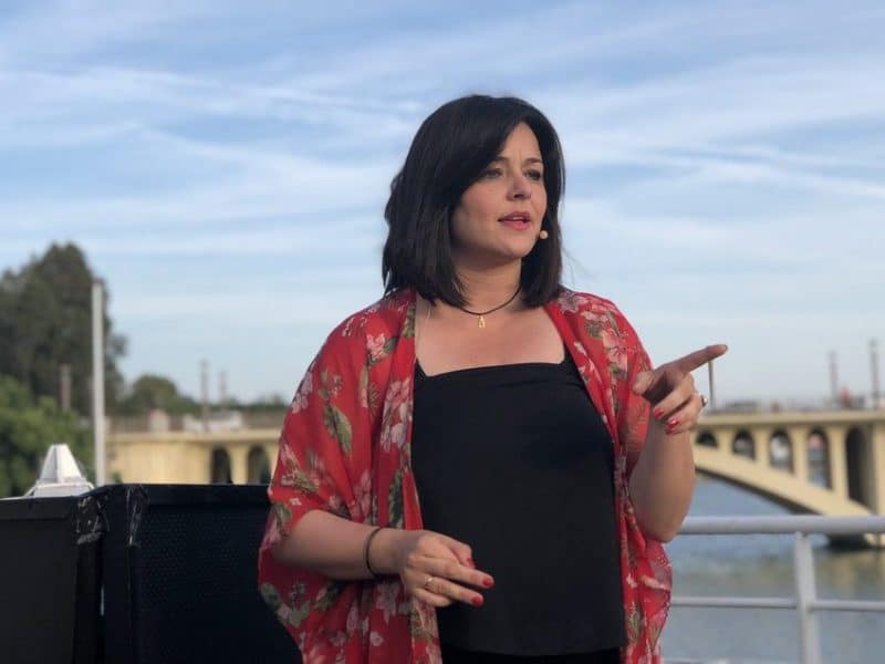 Virginia Pérez es la presidenta del Partido Popular en Sevilla.