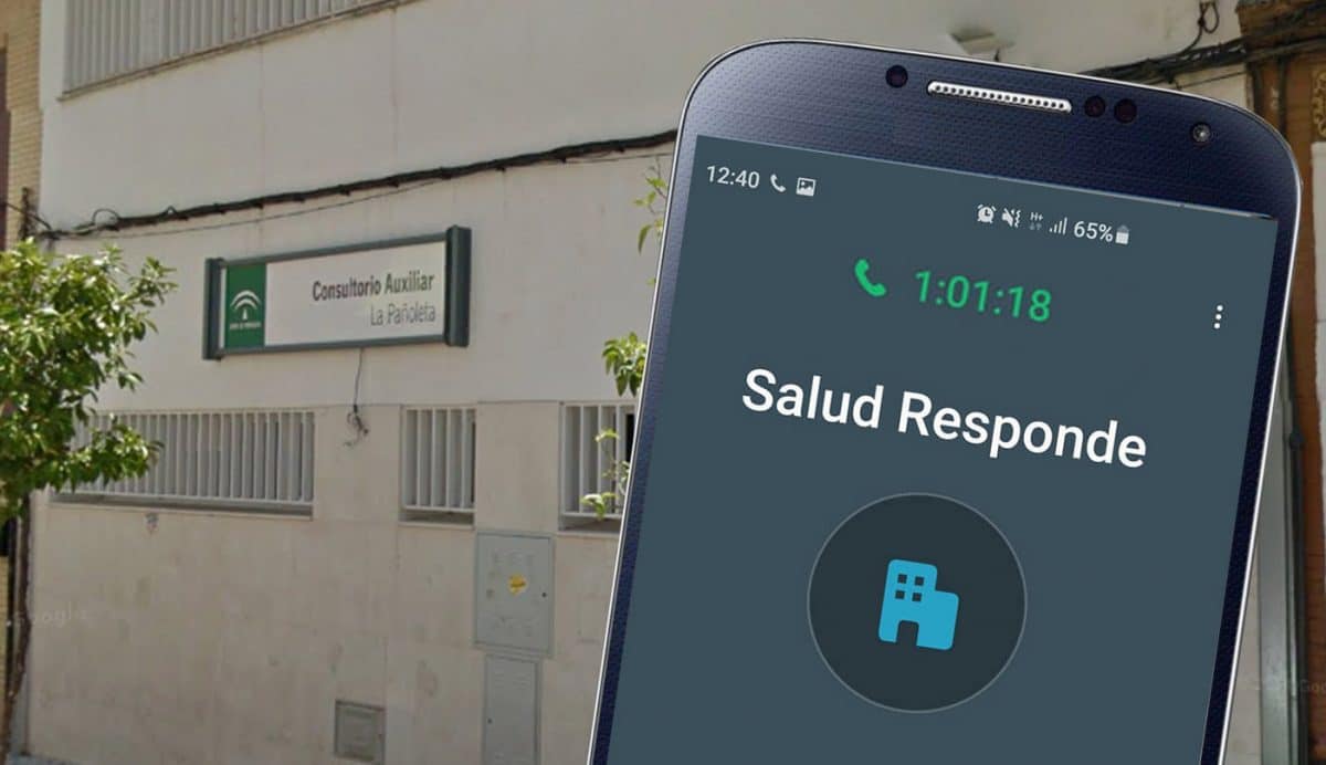 Salud Responde en espera en frente del ambulatorio clausurado de La Pañoleta en Camas.