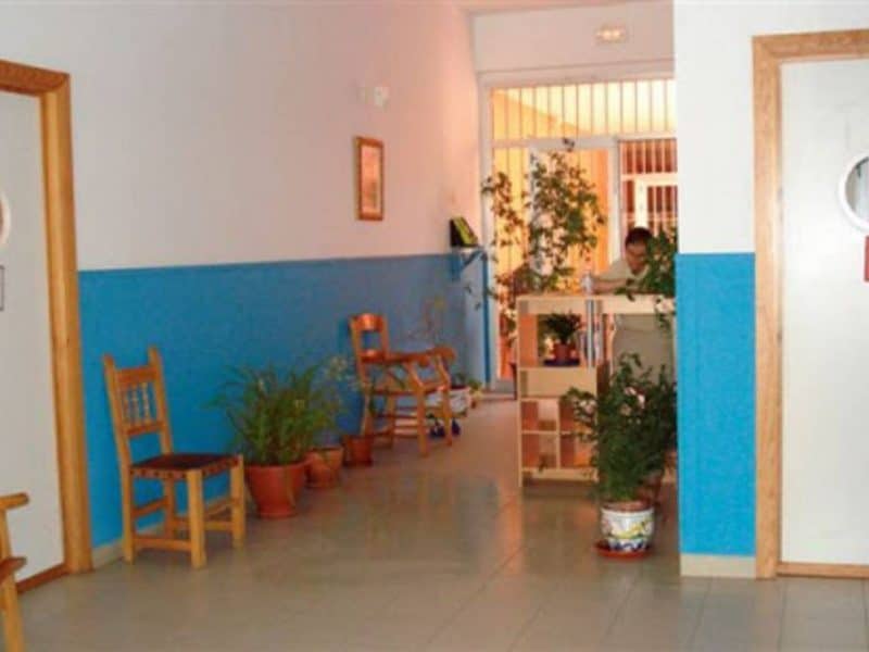 Entrada del centro de atención especial Mater et Magistra.