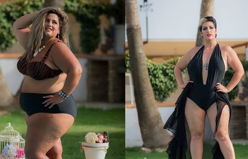 Dos de las candidatas a Miss Curvys que se celebrará este domingo en Bormujos. Fotos de Mis Curvys Internacional.