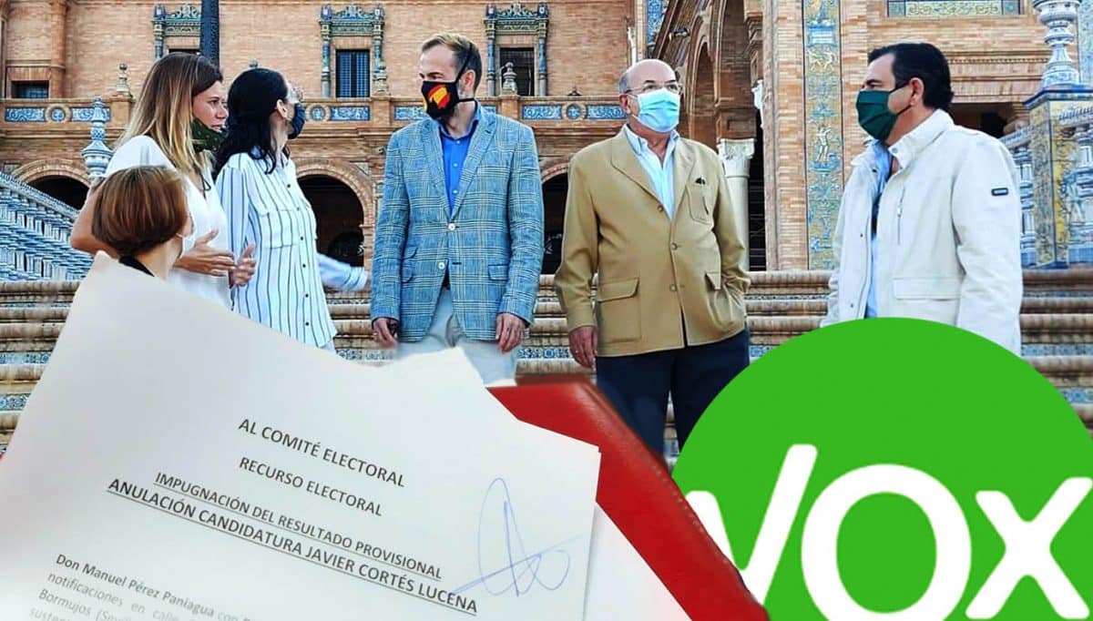 Candidatura de Volver a ser VOX, la cual ha impugnado la candidatura de Javier Cortés.