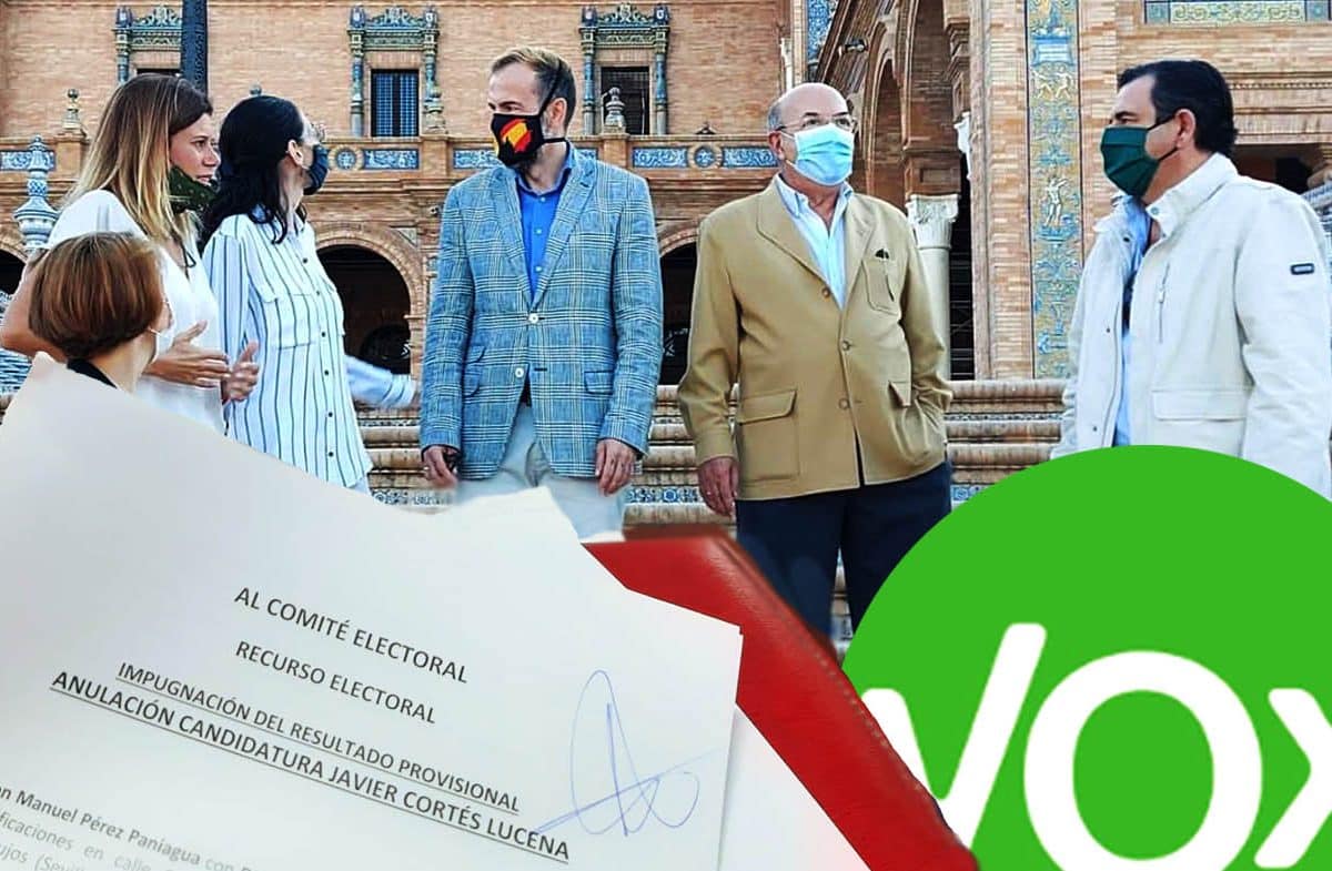 Candidatura de Volver a ser VOX, la cual ha impugnado la candidatura de Javier Cortés.