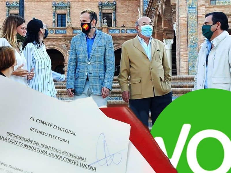 Candidatura de Volver a ser VOX, la cual ha impugnado la candidatura de Javier Cortés.