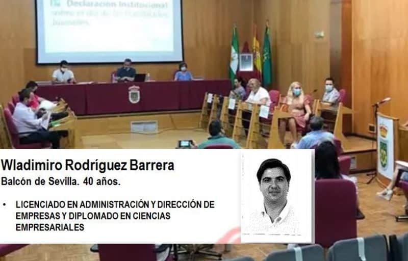 Wladimiro Rodríguez es el concejal de Policía Local y Recursos Humanos en el equipo de gobierno de Camas.