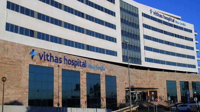 Hospital Nisa ubicado en Castilleja de la Cuesta.
