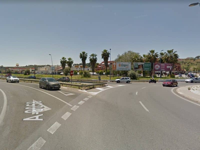La nueva pasarela salvará la autovía A-8058.