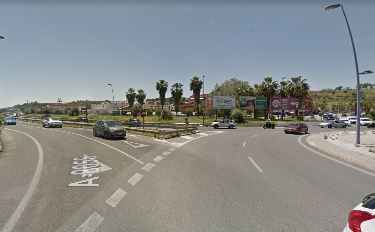 La nueva pasarela salvará la autovía A-8058.