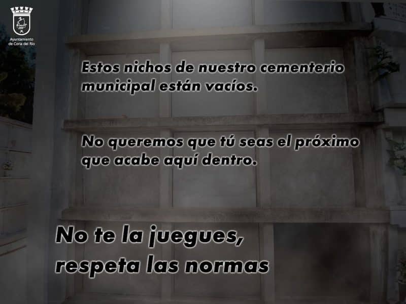 La imagen difundida por el Ayuntamiento de Coria. Foto: Ayuntamiento Coria Del Río.