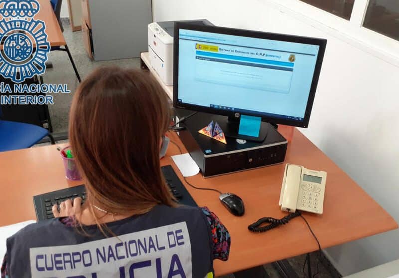 Agente del Cuerpo Nacional de Policía. Foto. Policía Nacional.