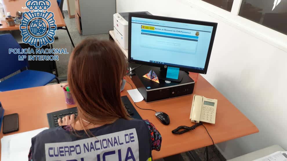 Agente del Cuerpo Nacional de Policía. Foto. Policía Nacional.