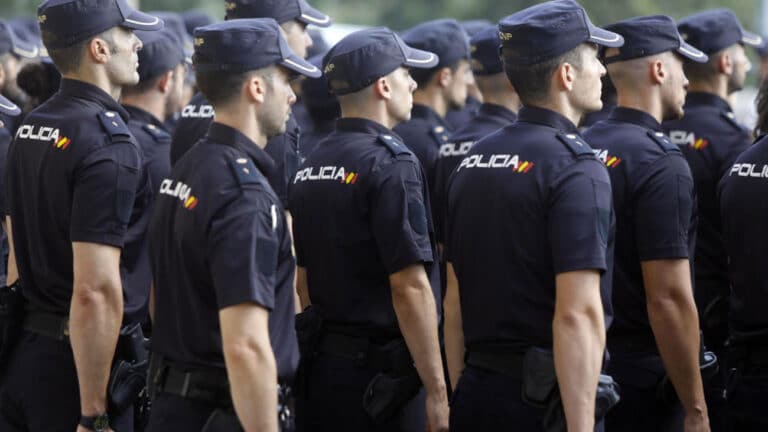 Agentes de la Policía Nacional. Imagen del CNP.