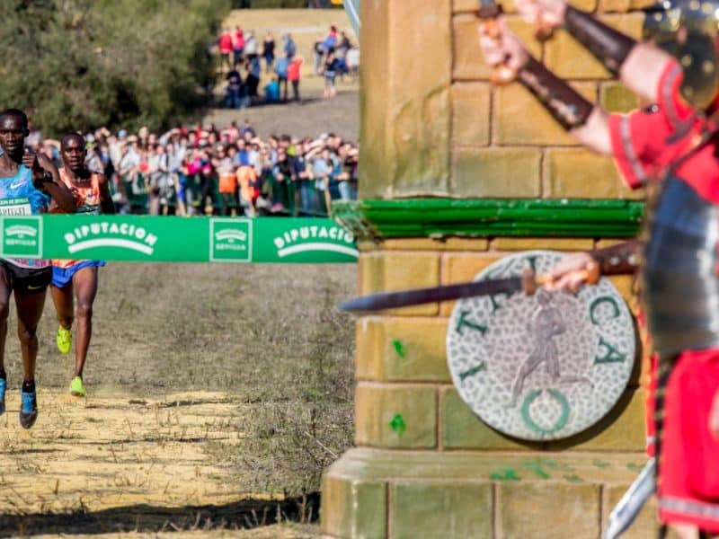 Final del Cross Itálica que se celebra cada mes de enero en Santiponce.