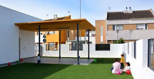 Interior de la escuela infantil Peter Pan de Benacazón. Imagen del Ayuntamiento de Benacazón.