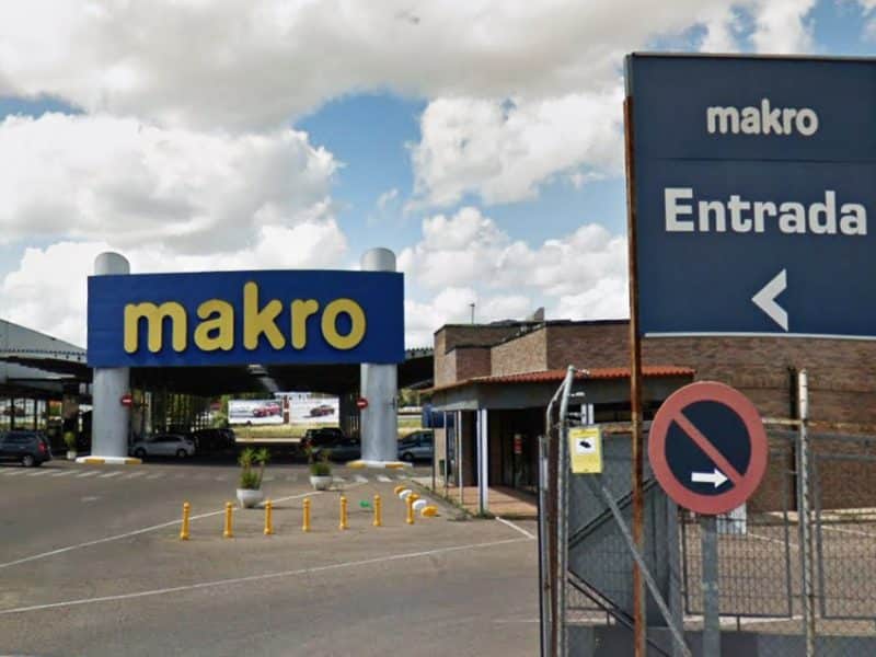 El centro de mayoristas de origen holandés pero propiedad alemana, Makro.