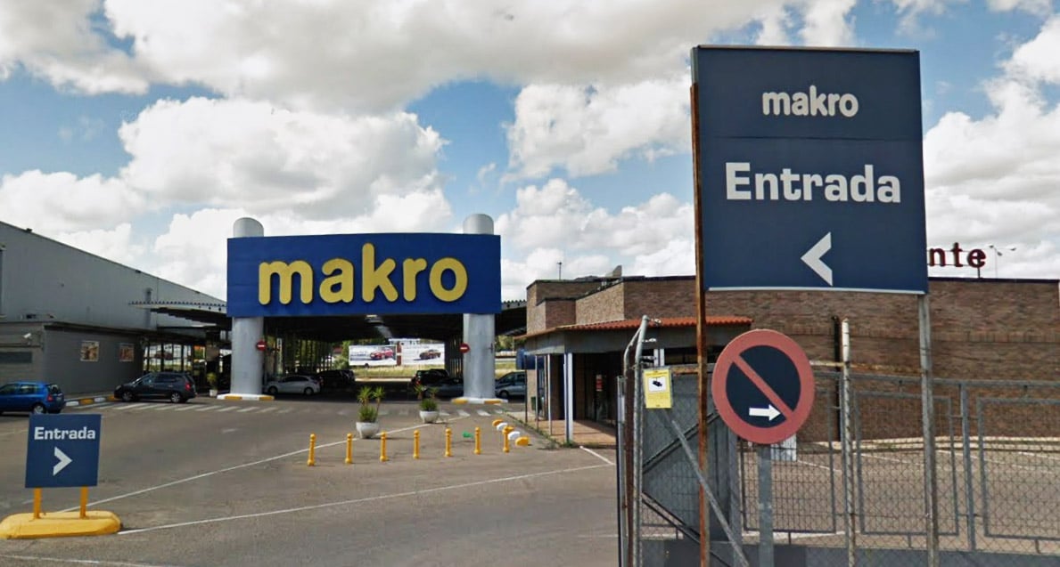 El centro de mayoristas de origen holandés pero propiedad alemana, Makro.