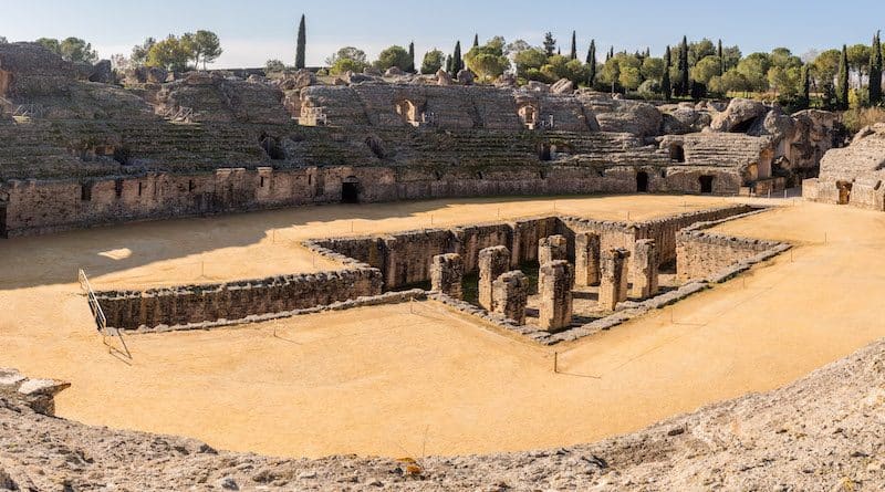 Anfiteatro romano de Itálica.