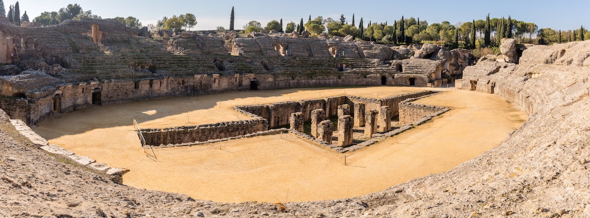 Anfiteatro romano de Itálica.