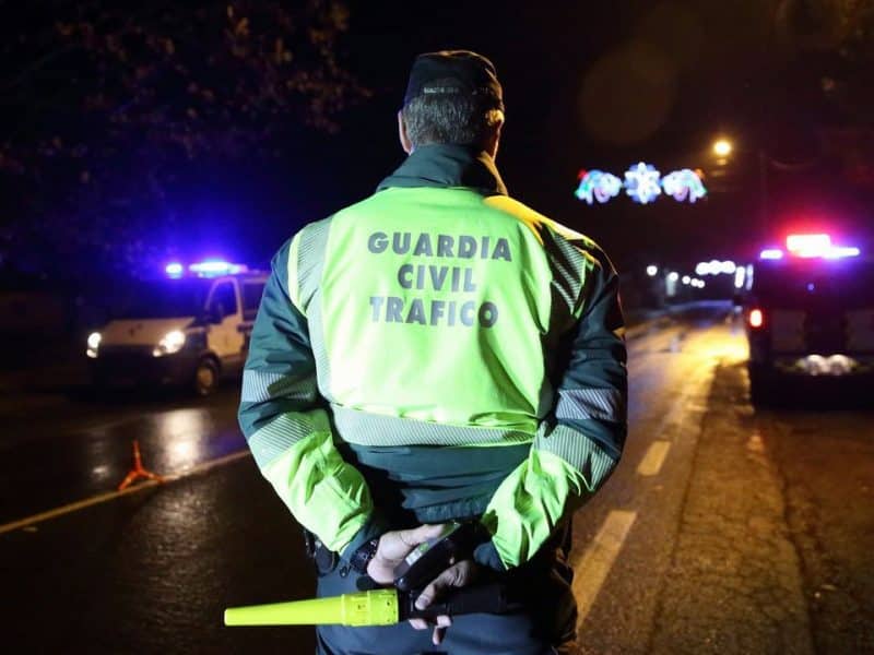 Control de la Guardia Civil.