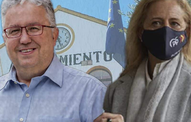 Francisco Molina (PSOE) y Lola Romero (PP).