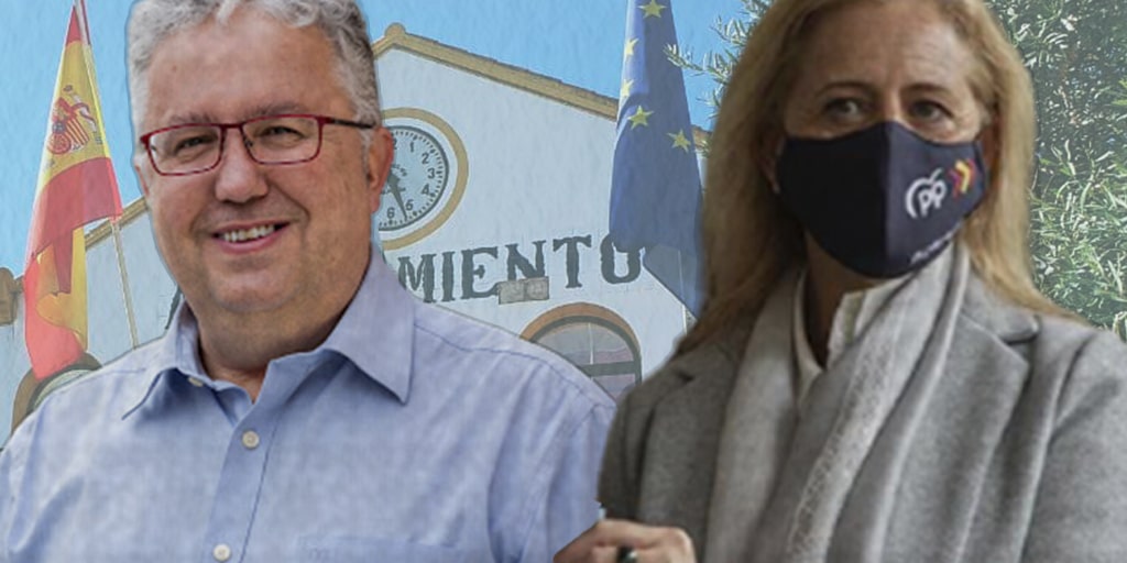Francisco Molina (PSOE) y Lola Romero (PP).