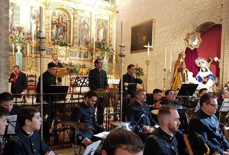 La asociación musical El Carmen de Salteras.