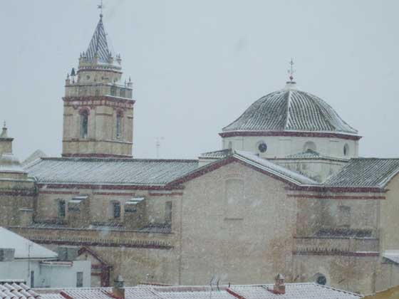 Aznalcázar el 10 de enero de 2010.