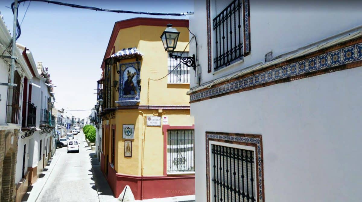 Calle Velarde de Salteras.