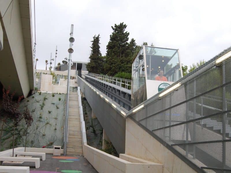 Ascensor inclinado de San Juan de Aznalfarache.