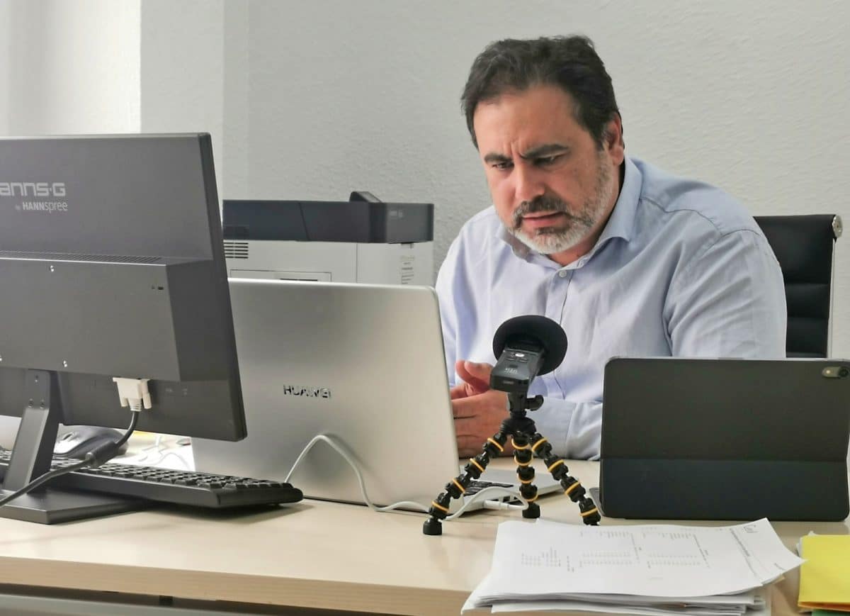 Manuel Romero, teniente alcalde de Bormujos y líder de Ciudadanos.