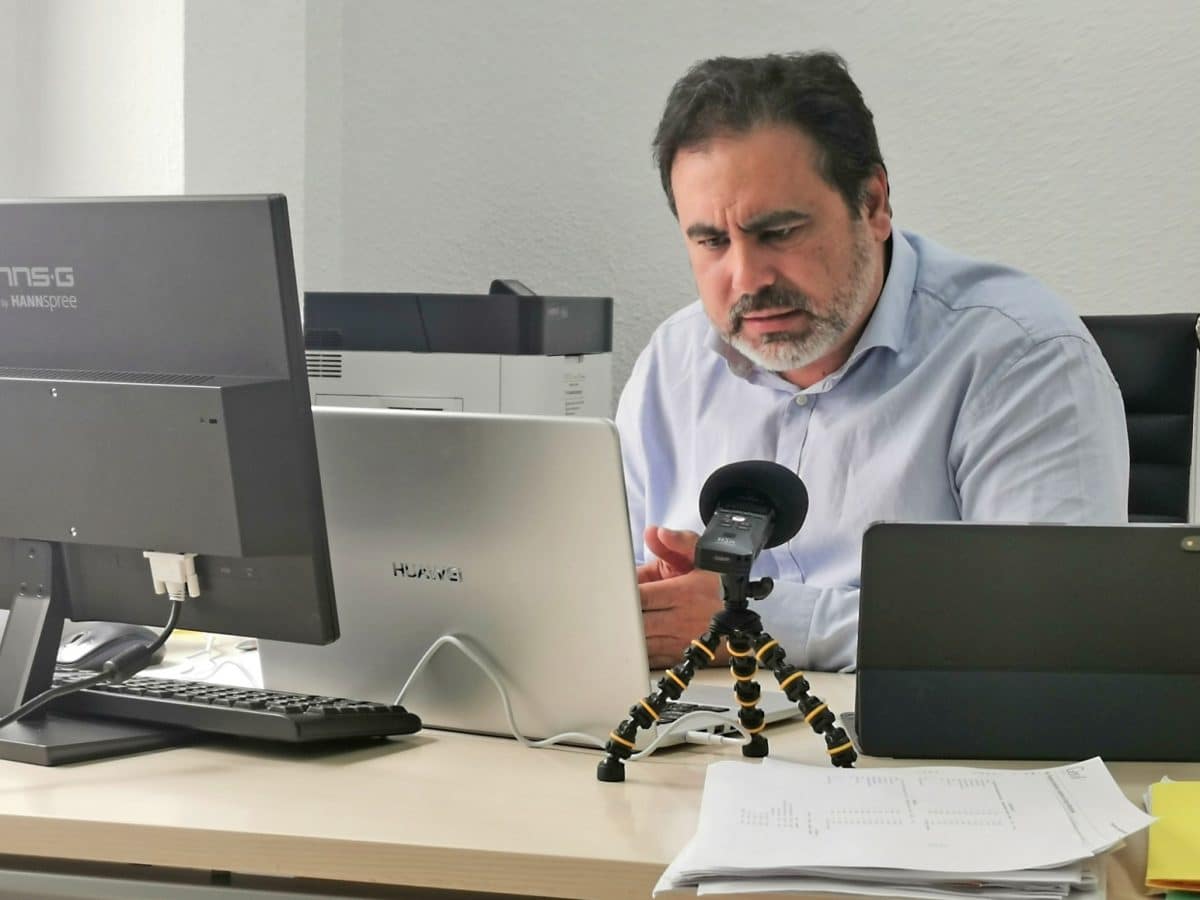 Manuel Romero, teniente alcalde de Bormujos y líder de Ciudadanos.
