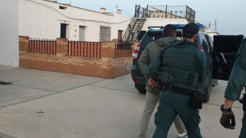 Una de las detenciones en el marco de la Operación Soterrada. Europa Press.
