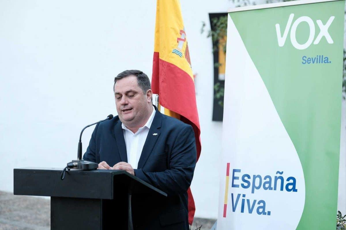 Diego Soto, candidato de VOX en Umbrete y uno de los dimisionarios.