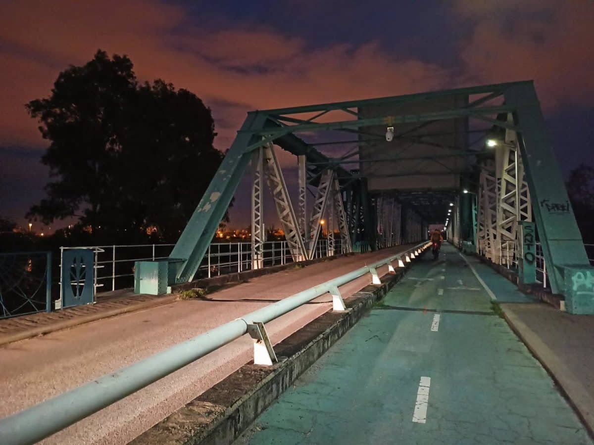 Puente metálico de San Juan de Aznalfarache. EP