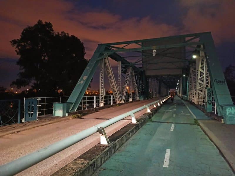 Puente metálico de San Juan de Aznalfarache. EP