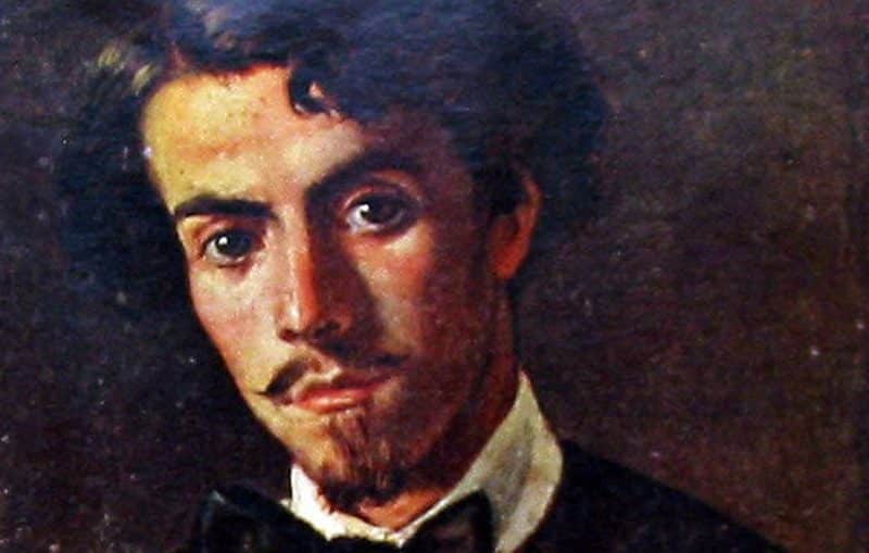 Retrato de Gustavo Adolfo Bécquer.