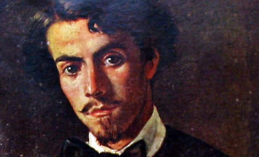 Retrato de Gustavo Adolfo Bécquer.