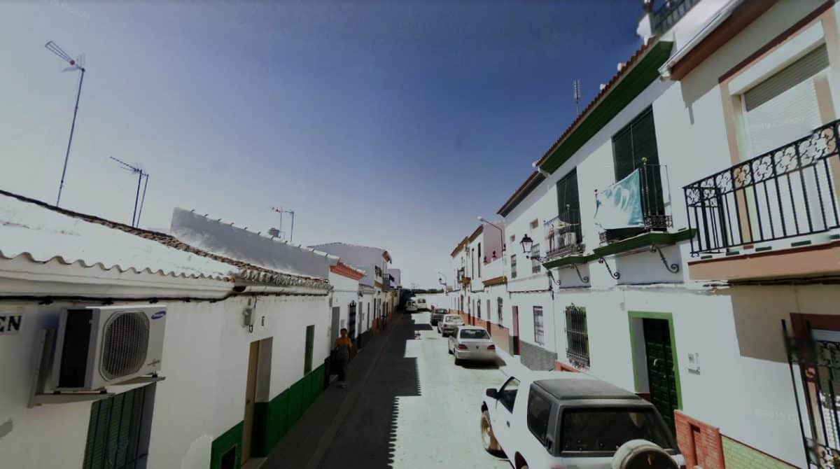 Calle Jaén de Umbrete.