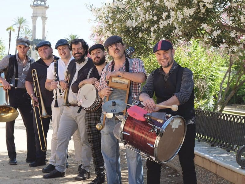 El grupo Choco's Hot Seven actuará en el cierre del Sevilla Swing Festival.