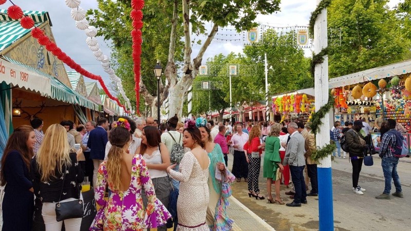 Imagen de archivo de la Feria de Sanlúcar la Mayor. Ayuntamiento de Sanlúcar la Mayor