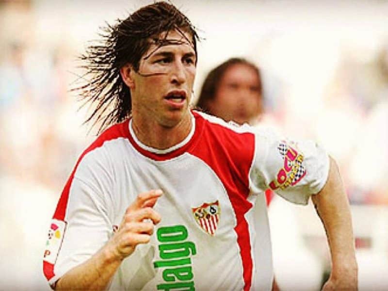 El aljarafeño Sergio Ramos en su etapa con el Sevilla Fútbol Club.